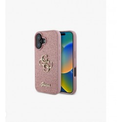 Guess Apple iPhone 16 Plus σκληρή θήκη Glitter pink