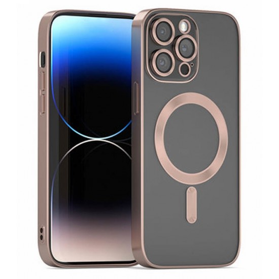 IPHONE 15 PRO BACKCASE CAM PROTECTION MAGSAFE PINK