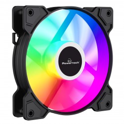 POWERTECH ανεμιστήρας PT-1170 για PC LED FRGB 120mm 1200RPM
