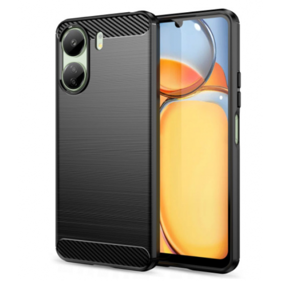 POCO C65 / REDMI 13C BACKCASE CARBON BLACK