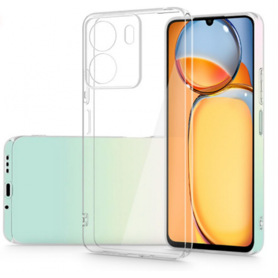 POCO C65 / REDMI 13C ΠΙΣΩ ΘΗΚΗ ΣΙΛΙΚΟΝΗΣ ΔΙΑΦΑΝΗ