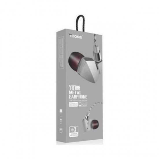 ΑΚΟΥΣΤΙΚΑ METAL EARPHONE YK700