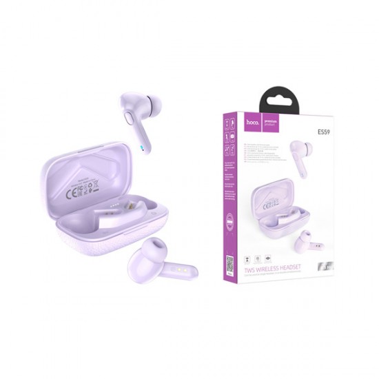 ΑΣΥΡΜΑΤΑ ΑΚΟΥΣΤΙΚΑ HOCO TWS WIRELESS HEADSET ES59 WHITE