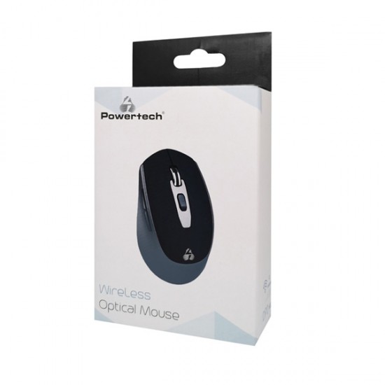 ΑΣΥΡΜΑΤΟ ΠΟΝΤΙΚΙ POWERTECH WIRELESS PT-809 OPTICAL MOUSE 1600DPI BLACK