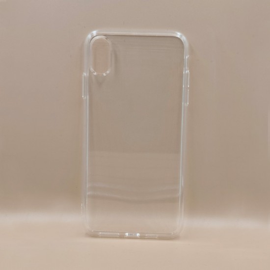 ΘΗΚΗ IPHONE XS MAX BACKCASE SILICONE TRANSPARENT