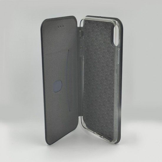ΘΗΚΗ IPHONE XS MAX FASHION BOOKCASE BLACK