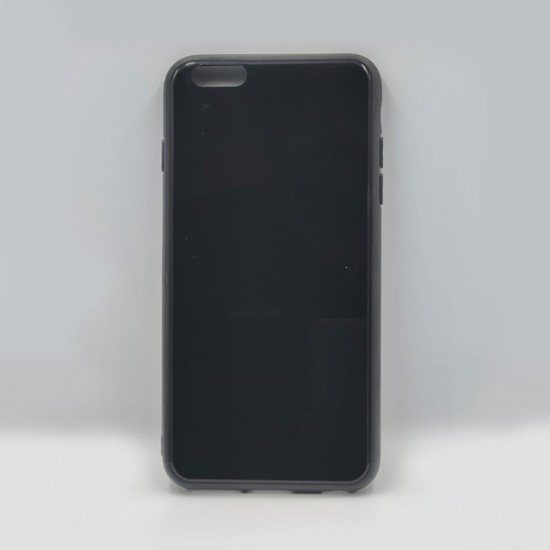 ΘΗΚΗ IPHONE 6 PLUS BACKCASE GLASS BLACK