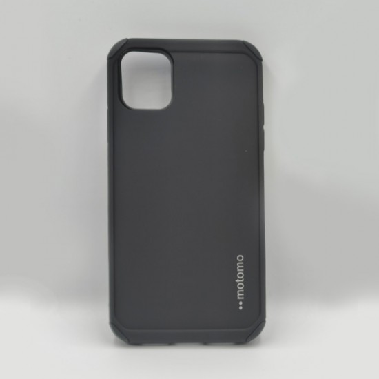 Θήκη IPHONE 11 BACKCASE HARD MOTOMO BLACK