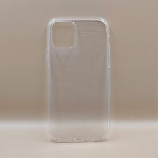 ΘΗΚΗ IPHONE 11 PRO BACKCASE SILICONE TRANSPARENT