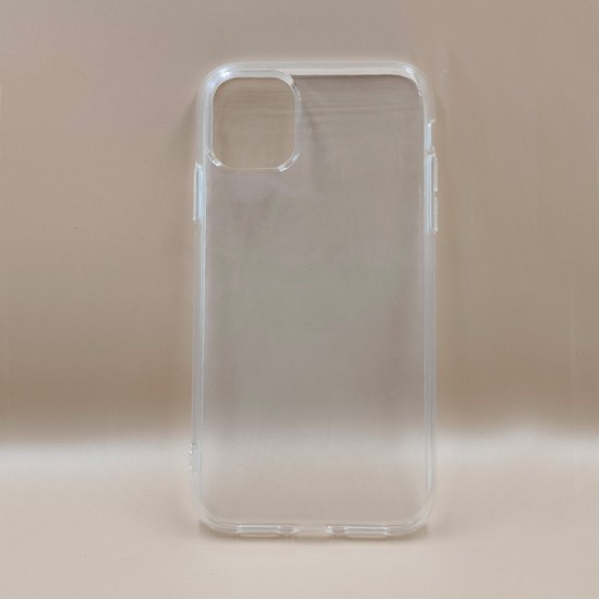 ΘΗΚΗ IPHONE 11 PRO MAX BACKCASE SILICONE TRANSPARENT