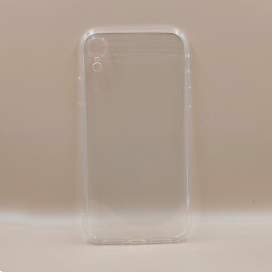 ΘΗΚΗ IPHONE XR BACKCASE SILICONE TRANSPARENT