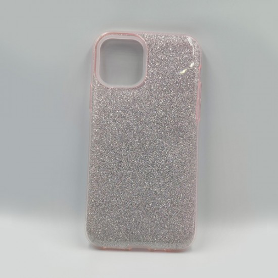 ΘΗΚΗ IPHONE 11 PRO (5.8) BACKCASE SILICONE GLITTER PINK