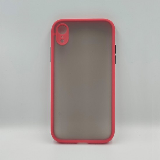ΘΗΚΗ IPHONE XR BACKCASE DARK TRANSPARENT RED