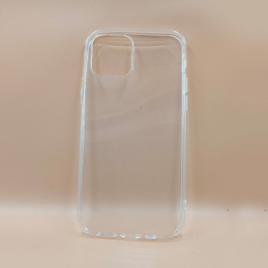 ΘΗΚΗ IPHONE 12/12 PRO 6.1 BACKCASE SILICONE TRANSPARENT