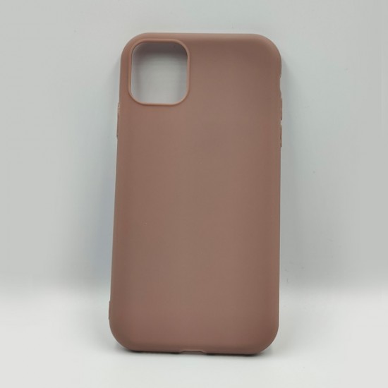 ΘΗΚΗ IPHONE 11 BACKCASE SILICONE NUDE
