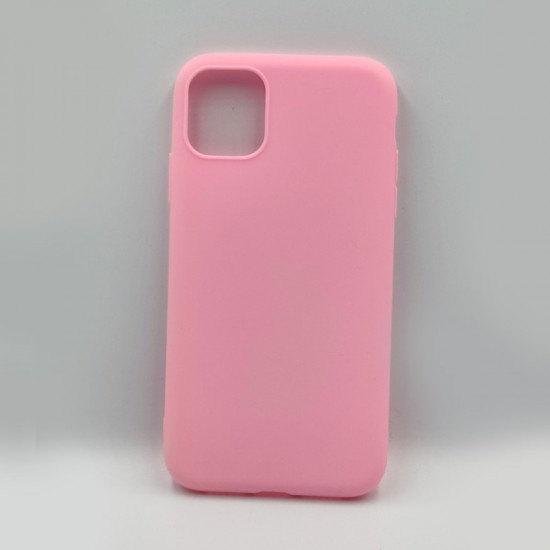 ΘΗΚΗ IPHONE 11 BACKCASE SILICONE BARBIE PINK