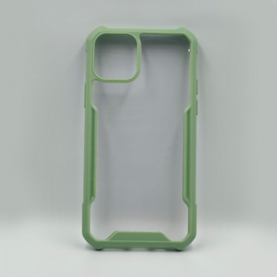ΘΗΚΗ IPHONE 11 PRO BACKCASE TRANSPARENT LIGHT GREEN