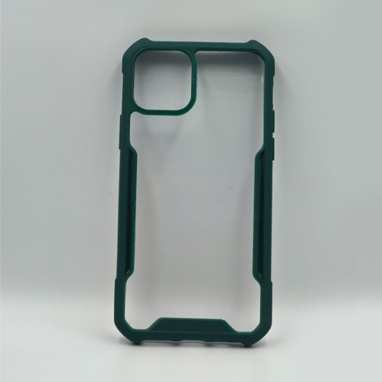 ΘΗΚΗ IPHONE 11 PRO BACKCASE TRANSPARENT DARK GREEN