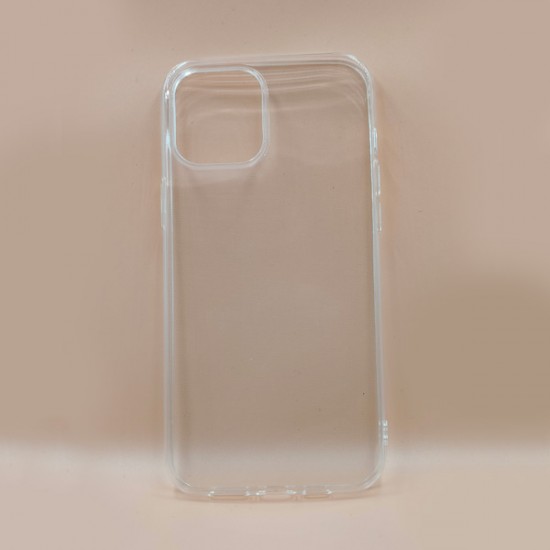 ΘΗΚΗ IPHONE 12 PRO MAX 6.7 BACKCASE SILICONE TRANSPARENT