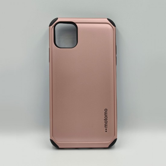 ΘΗΚΗ IPHONE 11 BACKCASE HARD MOTOMO PINK