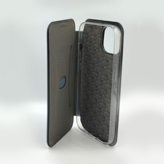 ΘΗΚΗ IPHONE 13 / 13 PRO FASHION BOOKCASE BLACK
