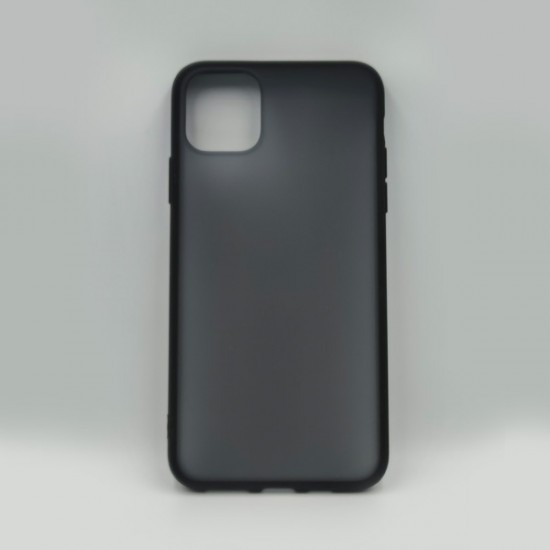ΘΗΚΗ IPHONE 11 PRO MAX BACKCASE DARK TRANSPARENT BLACK