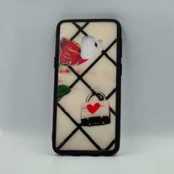 ΘΗΚΗ S9 BACKCASE ROSE LOCKER HEART