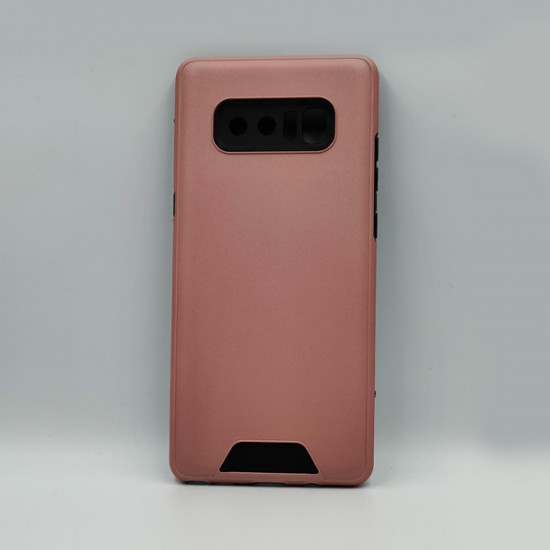 ΘΗΚΗ NOTE 8 BACKCASE SOLID BLACK/PINK POWDER