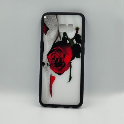 ΘΗΚΗ S8 BACKCASE RED ROSE BIBLE