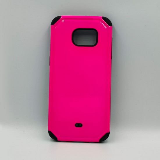 ΘΗΚΗ S7 EDGE BACKCASE HARD PROTECTIVE PINK
