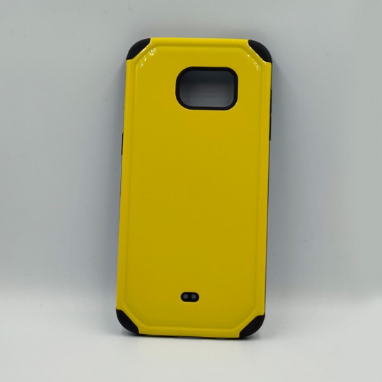 ΘΗΚΗ S7 EDGE BACKCASE HARD PROTECTIVE YELLOW