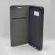 ΘΗΚΗ GALAXY S8 BOOKCASE LUXURY BUSINESS LEATHER FLIP BLACK