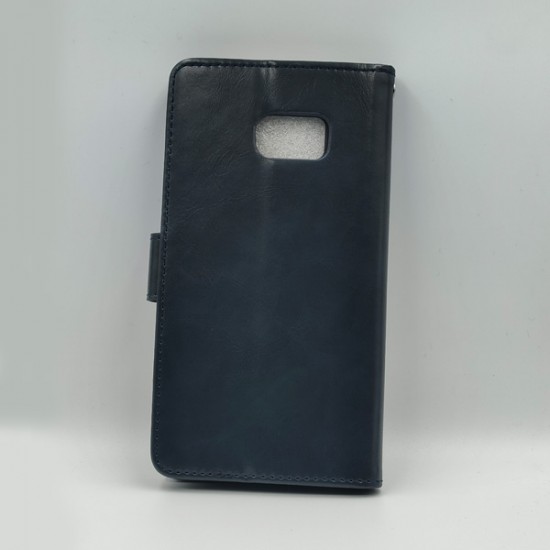 ΘΗΚΗ GALAXY S7 EDGE BOOKCASE BLUE NAVY