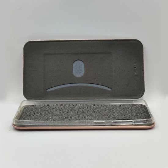 ΘΗΚΗ GALAXY A50 FASHION BOOKCASE ROSE GOLD