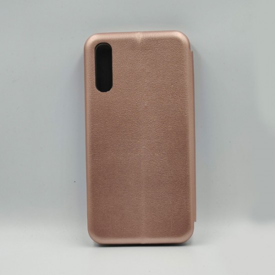 ΘΗΚΗ GALAXY A50 FASHION BOOKCASE ROSE GOLD