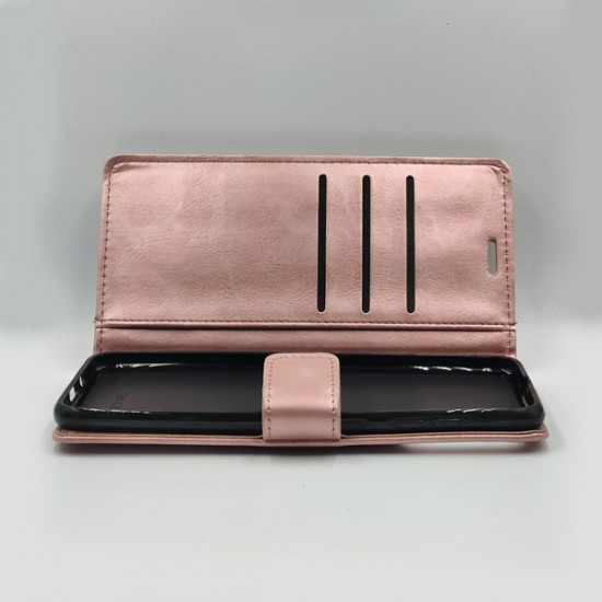 ΘΗΚΗ GALAXY A70 BOOKCASE PINK