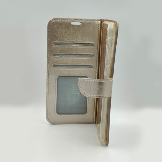 ΘΗΚΗ GALAXY A40 BOOKCASE GOLD