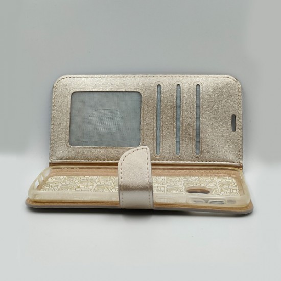 ΘΗΚΗ GALAXY A40 BOOKCASE GOLD