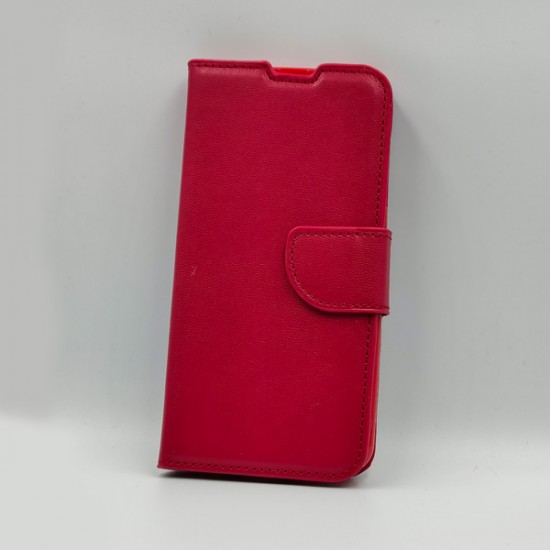 ΘΗΚΗ GALAXY A40 BOOKCASE RED