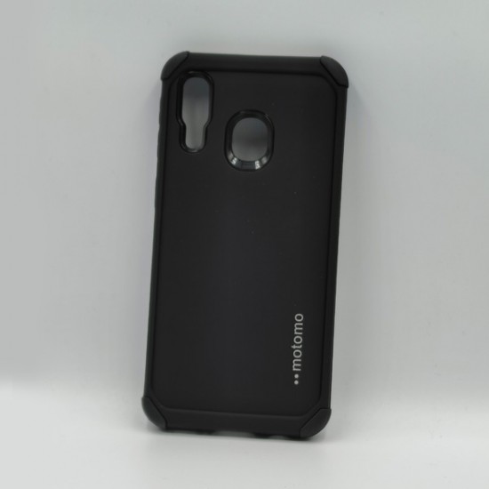 ΘΗΚΗ GALAXY A40 BACKCASE MOTOMO BLACK