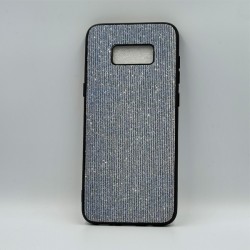 ΘΗΚΗ GALAXY S8 PLUS BACKCASE FABRIC STRASS LIGHT BLUE