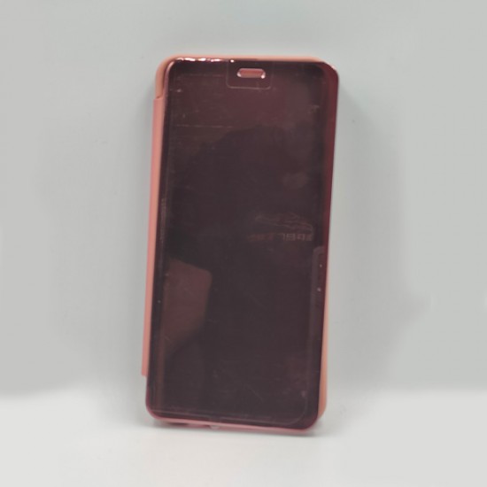 ΘΗΚΗ GALAXY A70 CLEARVIEW STANDING COVER PINK