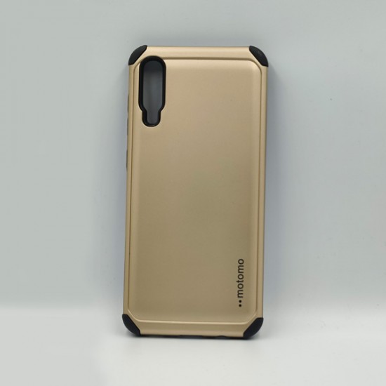 ΘΗΚΗ GALAXY A70 BACKCASE HARD MOTOMO GOLD