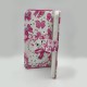 ΘΗΚΗ GALAXY A40 BOOKCASE WHITE CAT PINK BOWTIES STRASS