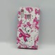 ΘΗΚΗ GALAXY A40 BOOKCASE WHITE CAT PINK BOWTIES STRASS