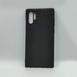 ΘΗΚΗ GALAXY NOTE 10 PLUS BACKCASE SILICONE BLACK