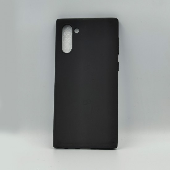 ΘΗΚΗ GALAXY NOTE 10 BACKCASE SILICONE BLACK