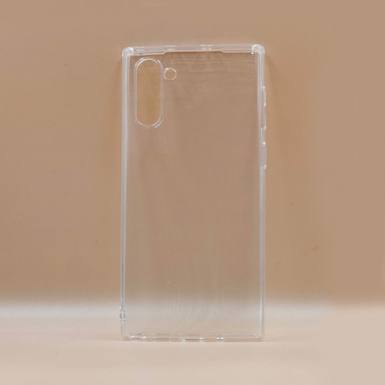 ΘΗΚΗ GALAXY NOTE 10 BACKCASE SILICONE TRANSPARENT
