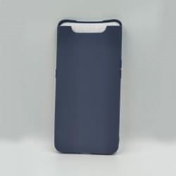 ΘΗΚΗ GALAXY A80 / A90 BACKCASE SILICONE NAVY BLUE