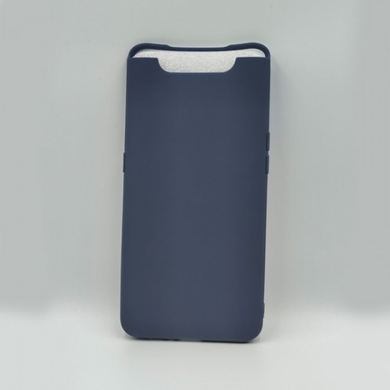 ΘΗΚΗ GALAXY A80 / A90 BACKCASE SILICONE NAVY BLUE